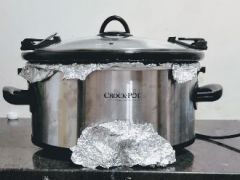 Crock Pot with Lining
